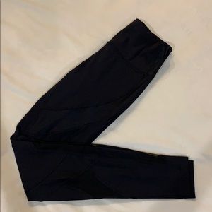 Lululemon Black Mesh Leggings